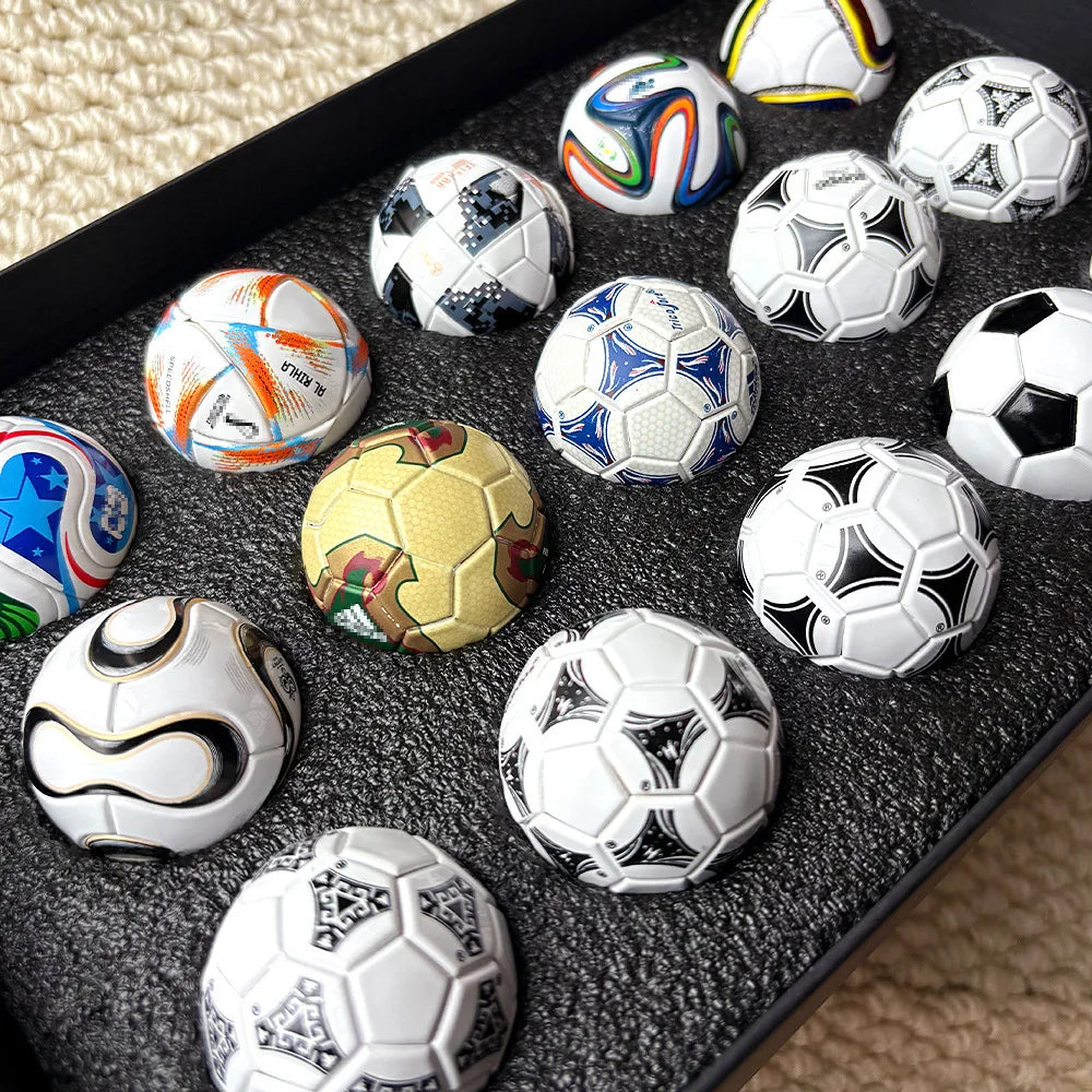 Mini Football Collectible Set – 15-Piece Fan Display Models