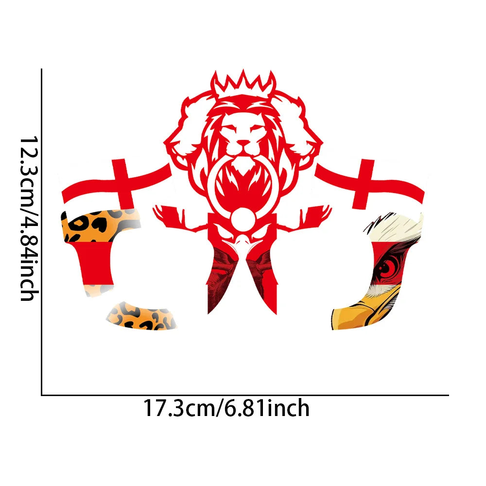Football Fan Eyeglass Frames – Novelty Cheering Props for Match Day