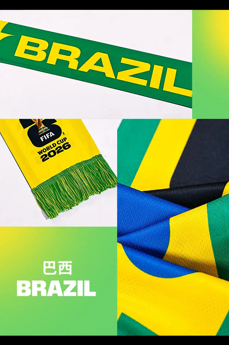 Football Fan Scarf – Stadium Cheer Scarf for Match Day