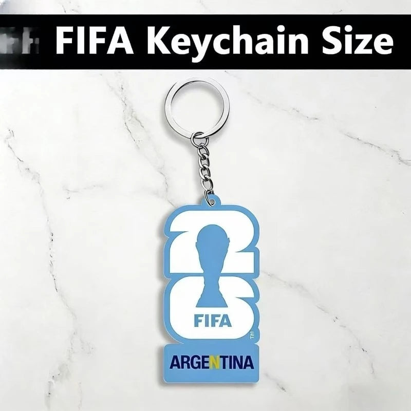 Football Fan Keychain – Acrylic Sport Pendant Bag Charm