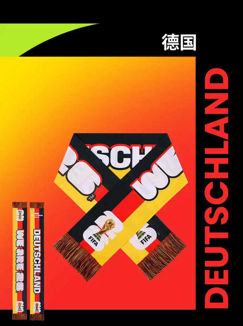 Football Fan Scarf – Stadium Cheer Scarf for Match Day
