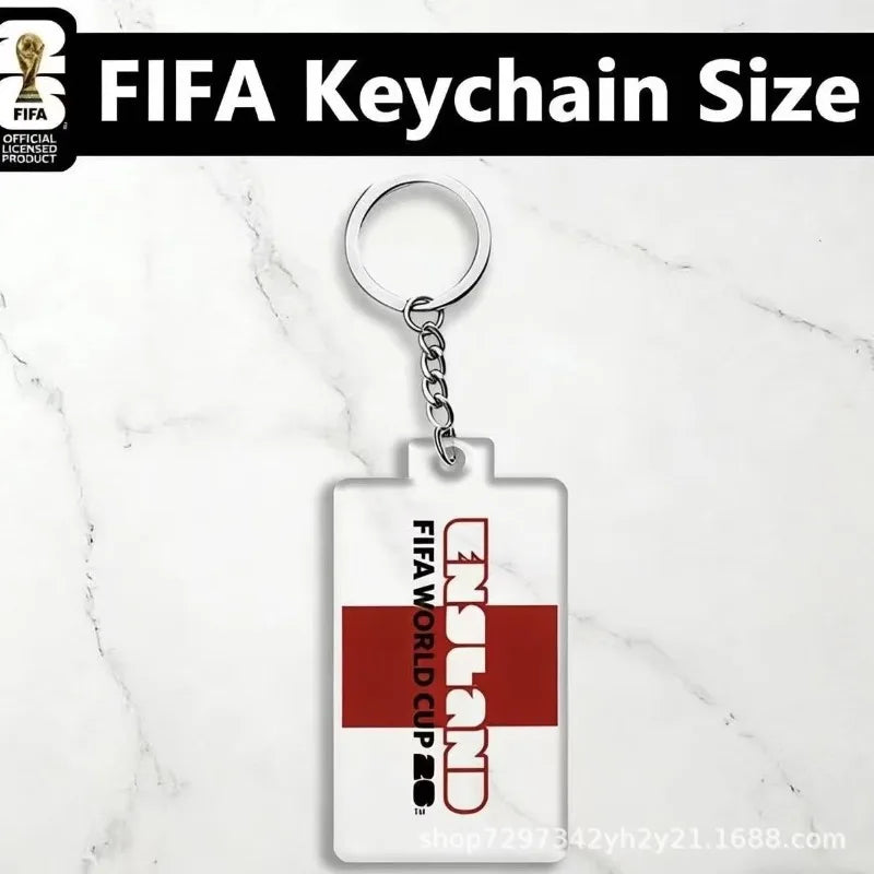 Football Fan Keychain – Acrylic Sport Pendant Bag Charm