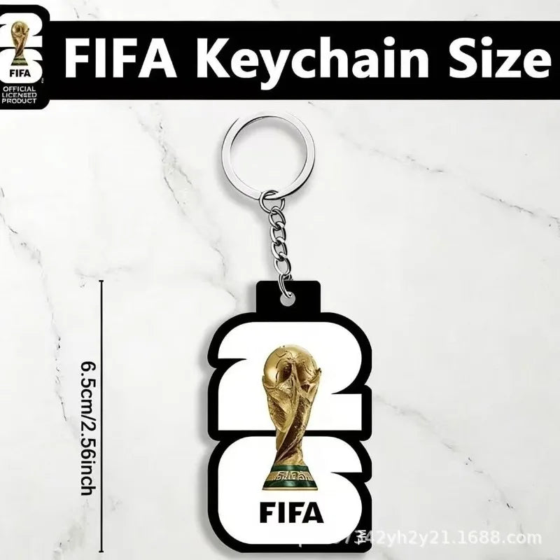 Football Fan Keychain – Acrylic Sport Pendant Bag Charm
