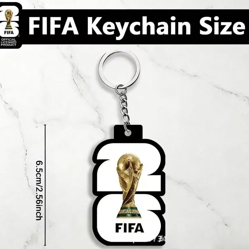 Football Fan Keychain – Acrylic Sport Pendant Bag Charm