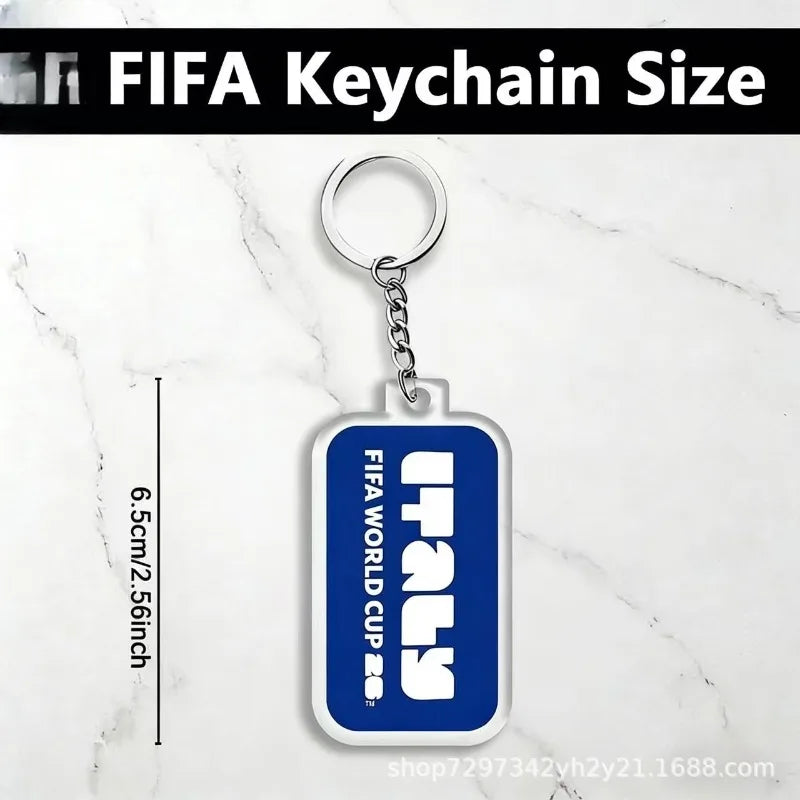 Football Fan Keychain – Acrylic Sport Pendant Bag Charm