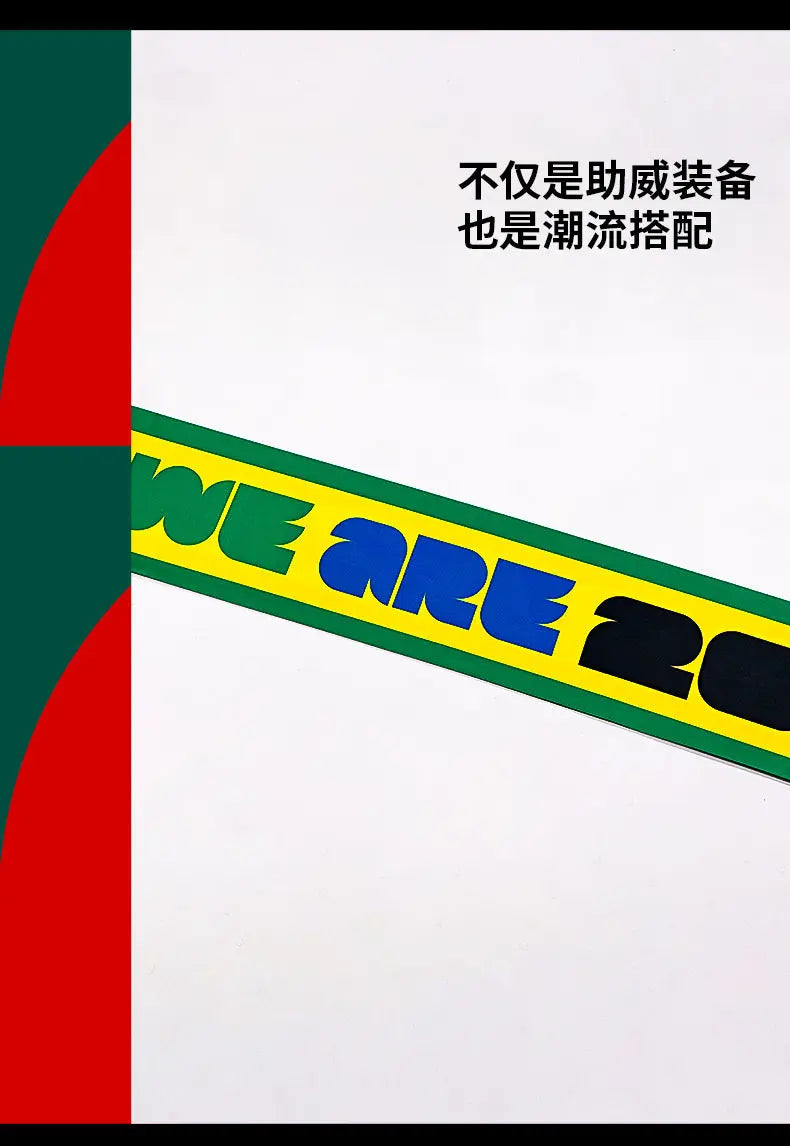 Football Fan Scarf – Stadium Cheer Scarf for Match Day