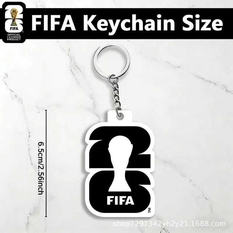 Football Fan Keychain – Acrylic Sport Pendant Bag Charm