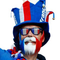 Fan Flag Cap – Football Match Day Hat for Stadium & Watch Parties