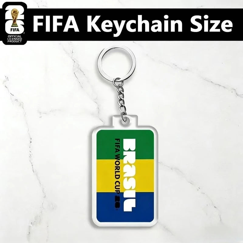 Football Fan Keychain – Acrylic Sport Pendant Bag Charm