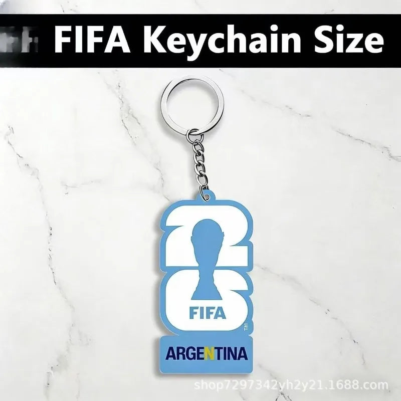 Football Fan Keychain – Acrylic Sport Pendant Bag Charm