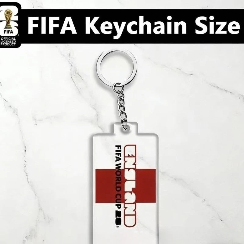 Football Fan Keychain – Acrylic Sport Pendant Bag Charm